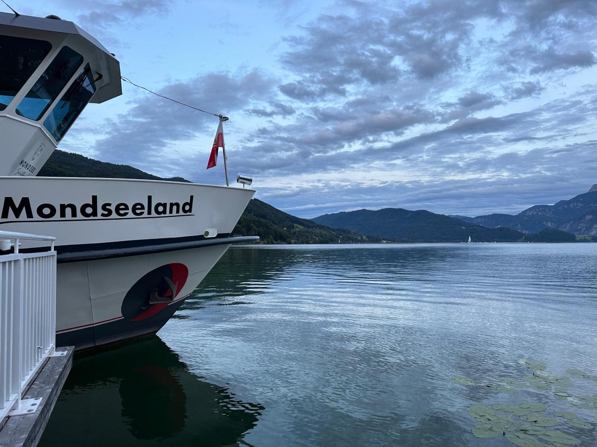 17Er Apartment Mit Sauna Und Privater Garage Mondsee Esterno foto