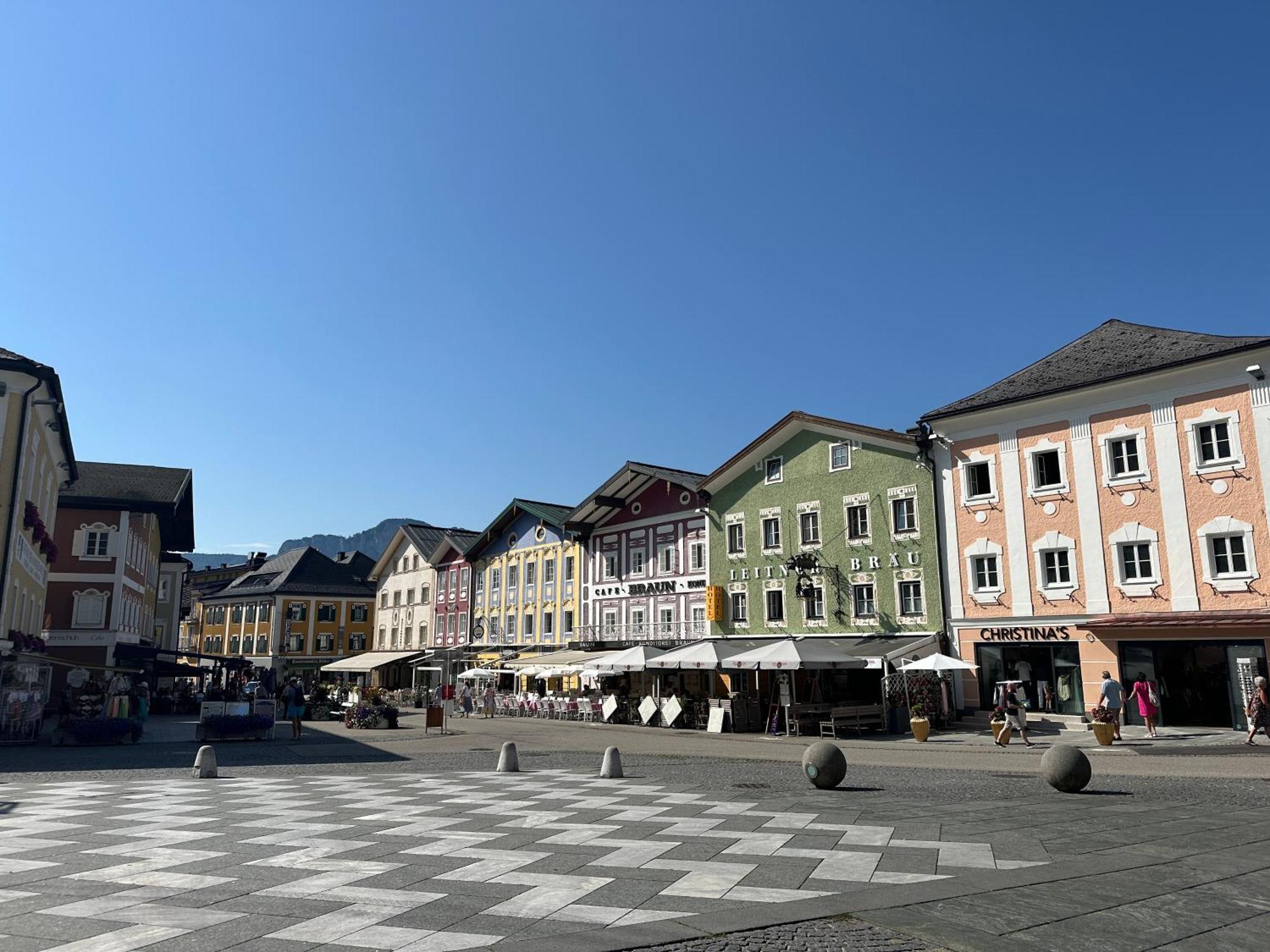17Er Apartment Mit Sauna Und Privater Garage Mondsee Esterno foto